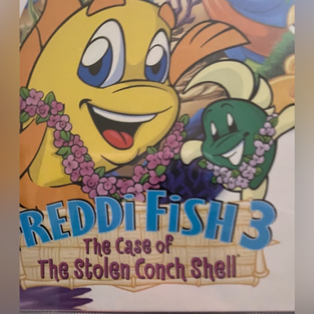 Freddi Fish 3 The Case of The Stolen Conch Shell (Video Game) PC Mac New Sealed - Picture 6 of 6